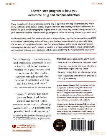 The Addiction Recovery Skills Workbook: Changing Addictive Behaviors Using CBT, Mindfulness, and Motivational Interviewing Techniques (New Harbinger Self-help Workbooks) - Suzette Glasner-Edwards [KSIĄŻKA]