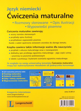 Ćwiczenia maturalne. Język niemiecki - Joanna Röhr [KSIĄŻKA]