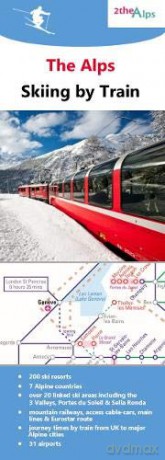 The Alps - Skiing by Train [KSIĄŻKA]