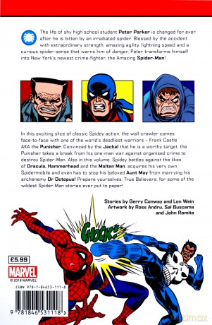 The Amazing Spiderman: The Punisher Strikes Twice (Marvel Pocketbooks) [KOMIKS]