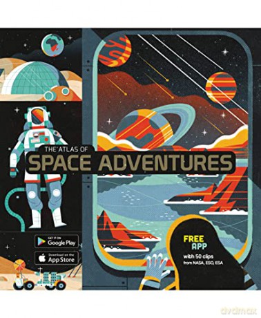 The Atlas of Space Adventures - Anne McRae [KSIĄŻKA]