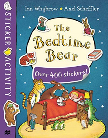 The Bedtime Bear Sticker Book (Tom and Bear, 6) - Ian Whybrow [KSIĄŻKA]
