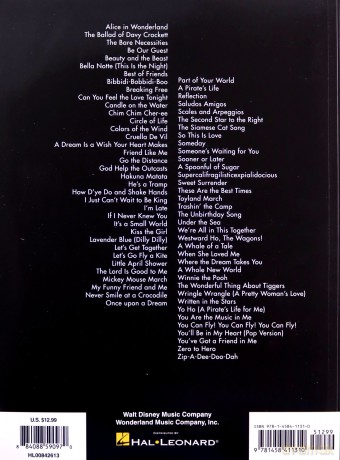The Big Book Of Disney Songs - Flute [KSIĄŻKA]
