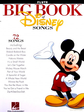 The Big Book Of Disney Songs - Flute [KSIĄŻKA]