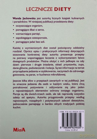 Lecznicze diety - Wanda Jackowska [KSIĄŻKA]
