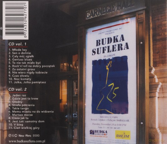 Budka Suflera: Live At Carnegie Hall [2CD]