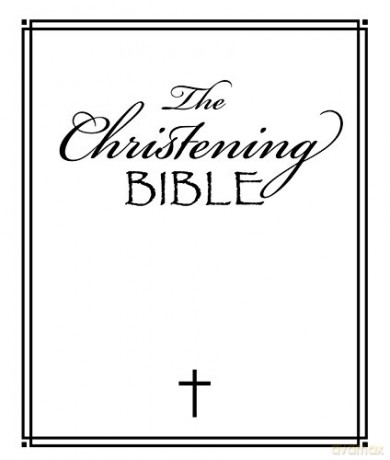 The Christening Bible (White) - Lizzie Ribbons [KSIĄŻKA]