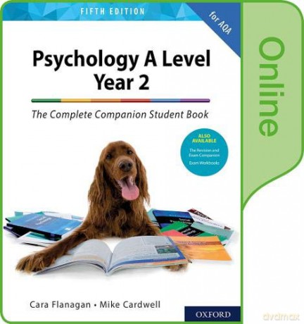 The Complete Companions: AQA Psychology A Level: Year 2 Student Book Online Course Book (Complete Companions Fifth Edition for AQA) - Mike Cardwell [KSIĄŻKA]