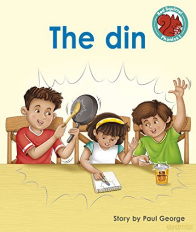 The din (Red Squirrel Phonics Level 1 Set 2) - Paul George [KSIĄŻKA]