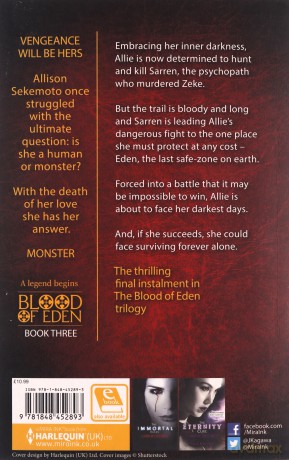The Forever Song: The legend concludes. The final epic novel in the darkly thrilling dystopian saga Blood of Eden, from the New York Times bestselling author Julie Kagawa: Book 3 - Julie Kagawa [KSIĄŻKA]