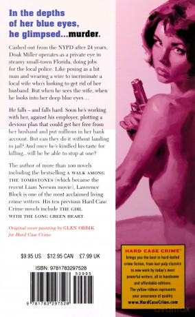 The Girl With the Deep Blue Eyes (Hard Case Crime) - Lawrence Block [KSIĄŻKA]