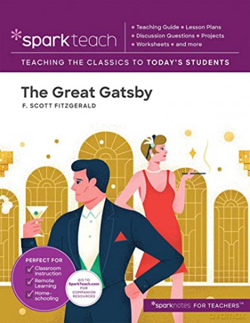 The Great Gatsby (SparkTeach): Volume 21 - Spark Notes [KSIĄŻKA]