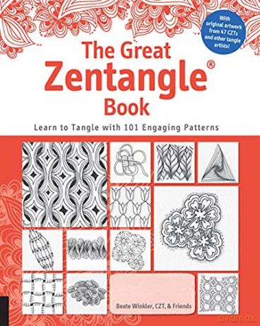 The Great Zentangle Book: Learn to Tangle with 101 Favorite Patterns - Beate Winkler [KSIĄŻKA]