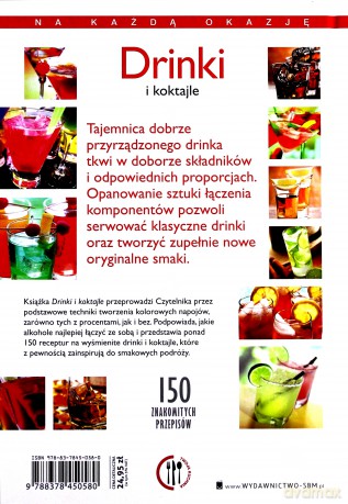 Drinki i koktajle - Anna Kowalczyk [KSIĄŻKA]