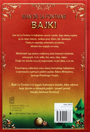Bajki. Jean de La Fontaine - Jean de La Fontaine [KSIĄŻKA]