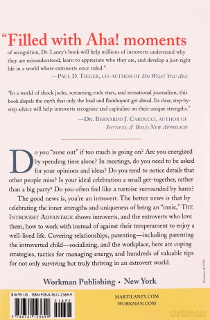 The Introvert Advantage (How To Thrive In An Extrovert World): How Quiet People Can Thrive in an Extrovert World - Marti Olsen Lany [KSIĄŻKA]