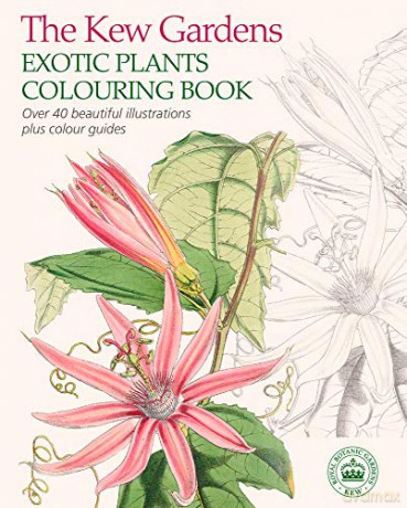 The Kew Gardens Exotic Plants Colouring Book [KSIĄŻKA]