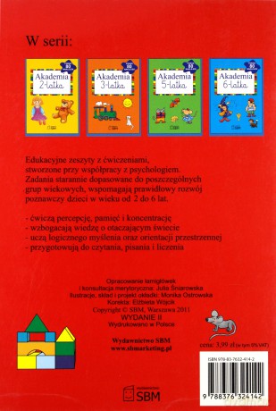 Akademia 4-latka - Julia Śniarowska [KSIĄŻKA]