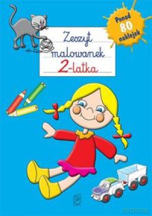 Zeszyt malowanek 2-latka - Julia Śniarowska [KSIĄŻKA]