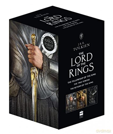 The Lord of the Rings Boxed Set: The inspiration for the original series on Prime Video, The Lord of the Rings: The Rings of Power - J. R. R. Tolkien [KSIĄŻKA]