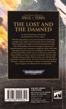 The Lost and the Damned (Volume 3) (The Horus Heresy: Siege of Terra) - Guy Haley [KSIĄŻKA]