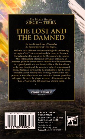 The Lost and the Damned (Volume 3) (The Horus Heresy: Siege of Terra) - Guy Haley [KSIĄŻKA]