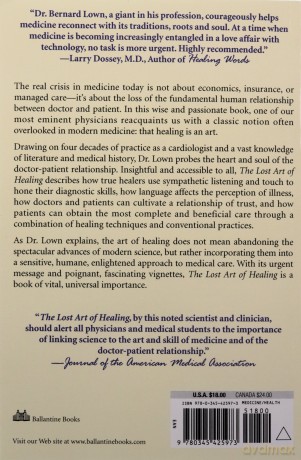 The Lost Art of Healing: Practicing Compassion in Medicine - Bernard Lown [KSIĄŻKA]