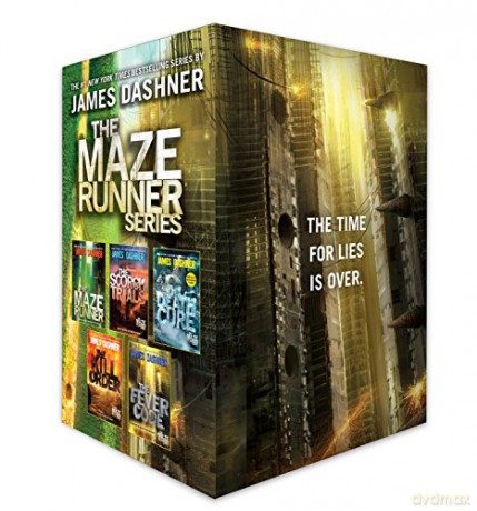 The Maze Runner Series Complete Collection Boxed Set (5-Book): The Fever Code - The Kill Order - The Death Cure - The Scorch Trials - The Maze Runner - James Dashner [KSIĄŻKA]