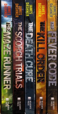 The Maze Runner Series Complete Collection Boxed Set (5-Book): The Fever Code - The Kill Order - The Death Cure - The Scorch Trials - The Maze Runner - James Dashner [KSIĄŻKA]
