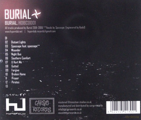 Burial: Burial [CD]