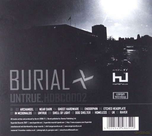 Burial: Untrue (Digipack) [CD]