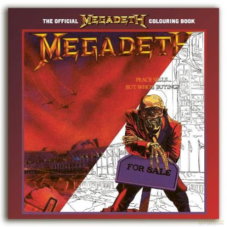 The Official Megadeth Colouring Book - Rock N' Roll Colouring [KSIĄŻKA]