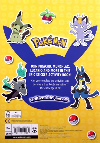 The Official Pokémon Sticker Activity Fun - Pokémon [KSIĄŻKA]