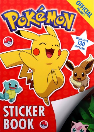 The Official Pokémon Sticker Book: With over 130 Stickers - Pokémon [KSIĄŻKA]