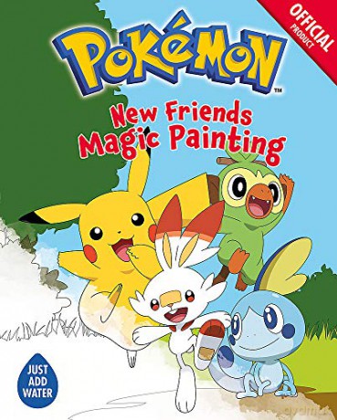 The Official Pokémon: New Friends Magic Painting - Pokémon [KSIĄŻKA]