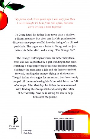 The Orange Girl - Jostein Gaarder [KSIĄŻKA]