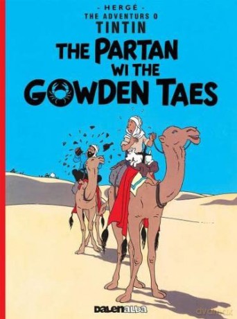 The Partan wi the Gowden Taes - Herge [KOMIKS]