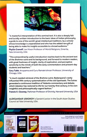 The Philosophy of the Brahma-sutra: An Introduction (Bloomsbury Introductions to World Philosophies) - Aleksandar Uskokov [KSIĄŻKA]