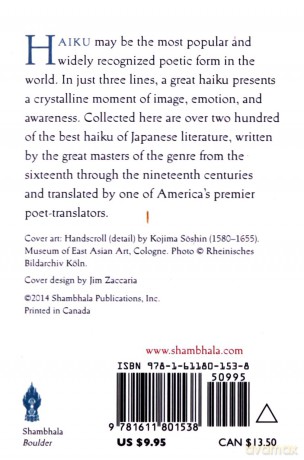 The Pocket Haiku - Basho [KSIĄŻKA]