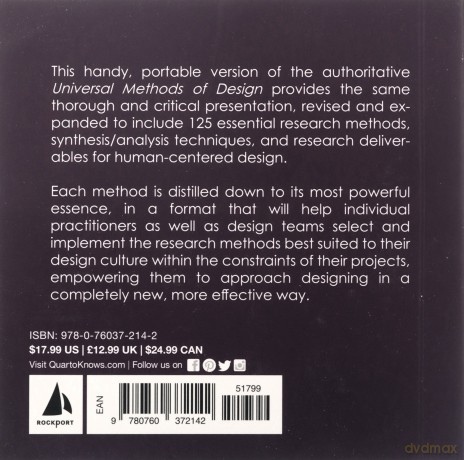 The Pocket Universal Methods of Design, Revised and Expanded: 125 Ways to Research Complex Problems, Develop Innovative Ideas, and Design Effective Solutions (Rockport Universal) - Bella Martin [KSIĄŻKA]