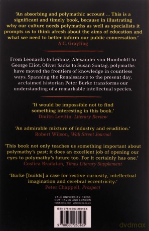 The Polymath: A Cultural History from Leonardo da Vinci to Susan Sontag - Burke [KSIĄŻKA]