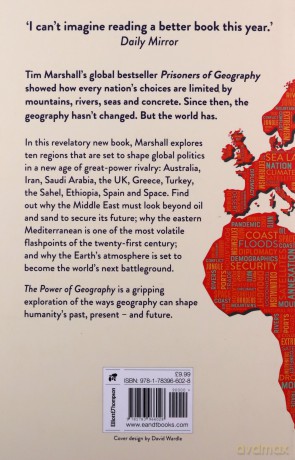 The Power of Geography: Ten Maps that Reveal the Future of Our World - the sequel to Prisoners of Geography - Tim Marshall [KSIĄŻKA]