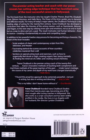 The Power of the Actor: The Chubbuck Technique -- The 12-Step Acting Technique That Will Take You from Script to a Living, Breathing, Dynamic Character - Ivana Chubbuck [KSIĄŻKA]