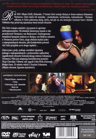 Dziewczyna z perłą [DVD]