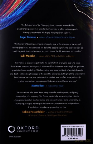 The Primacy of Doubt: From climate change to quantum physics, how the science of uncertainty can help predict and understand our chaotic world - Tim Palmer [KSIĄŻKA]
