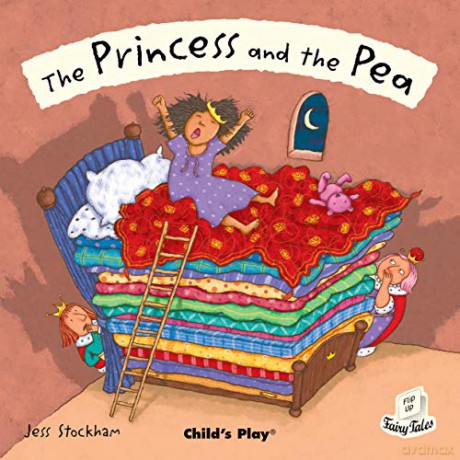 The Princess and the Pea (Flip-Up Fairy Tales) - Jess Stockham [KSIĄŻKA]