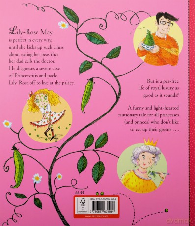 The Princess and the Peas (Princess Series) - Caryl Hart [KSIĄŻKA]