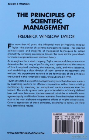 The Principles of Scientific Management - Frederick Winslow Taylor [KSIĄŻKA]