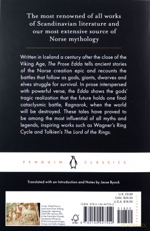 The Prose Edda: Tales from Norse Mythology (Penguin Classics) - Jesse Byock [KSIĄŻKA]