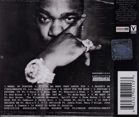 Busta Rhymes: Back On My B S (Polska Cena!!) [CD]